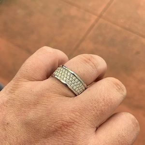 Men’s Ring - Eternity Band - SZ 10